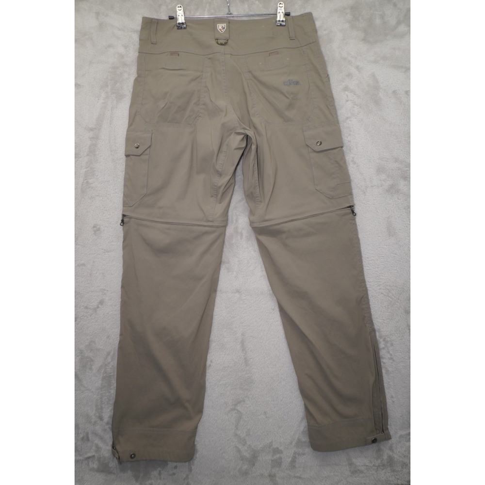 KUHL Convertible Hiking Pants Men’s 32x30 Zip Off Cargo Outdoor Trail Travel - Picture 13 of 13